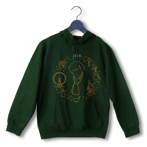 3 TV Series clock design UNISEX HOODIE Sweatshirts